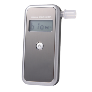 AlcoXS breathalyser with Swap and Go sensor technology for accurate maritime alcohol testing without annual calibration.